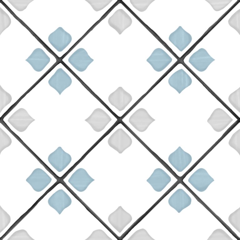 Noha Medina Silver Rhomb tegel
