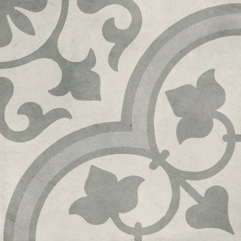 Noha Cuba Silver Ornate tegel