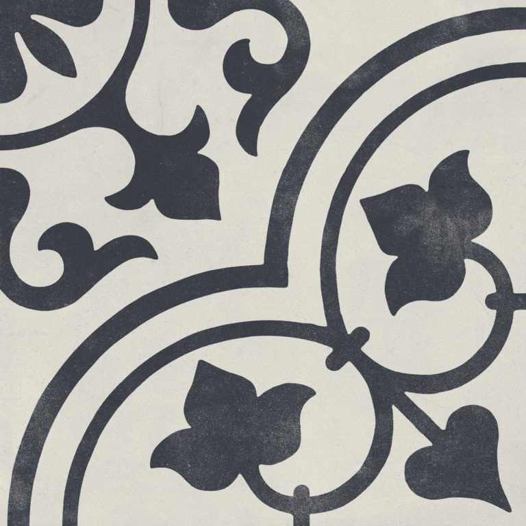 Noha Cuba White Ornate tegel