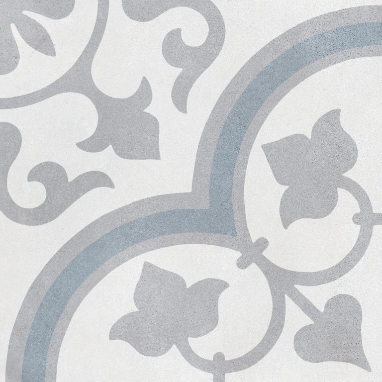 Noha Tarifa Silver Ornate tegel