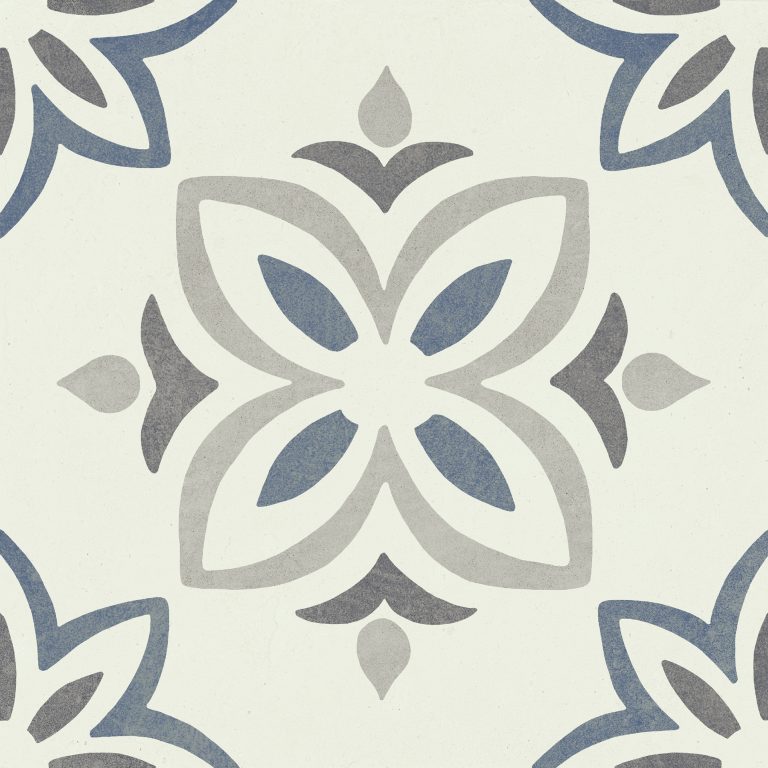 Noha Arles Blue Bloom tegel