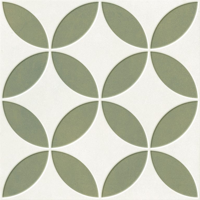 Noha Habana Green Petals tegel