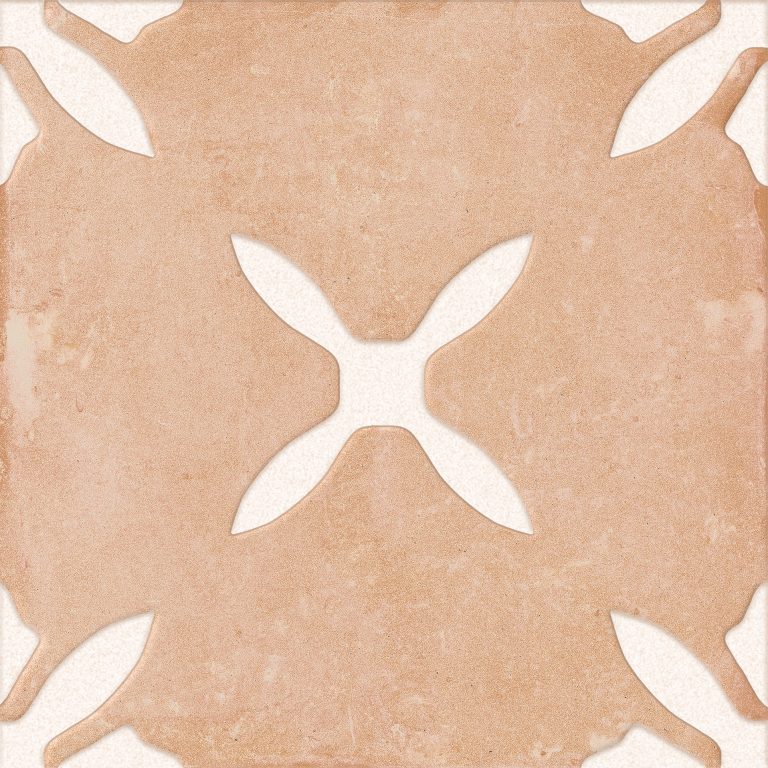 Noha Gaya Clay Flower tegel
