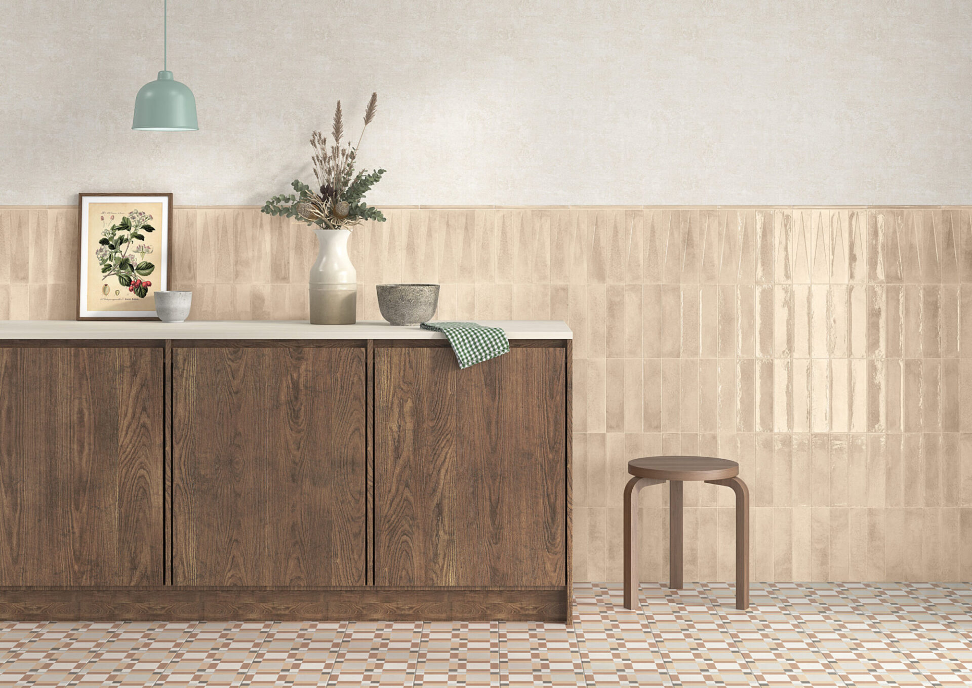 Sfeerfoto Noha Aura Brown Decor tegels