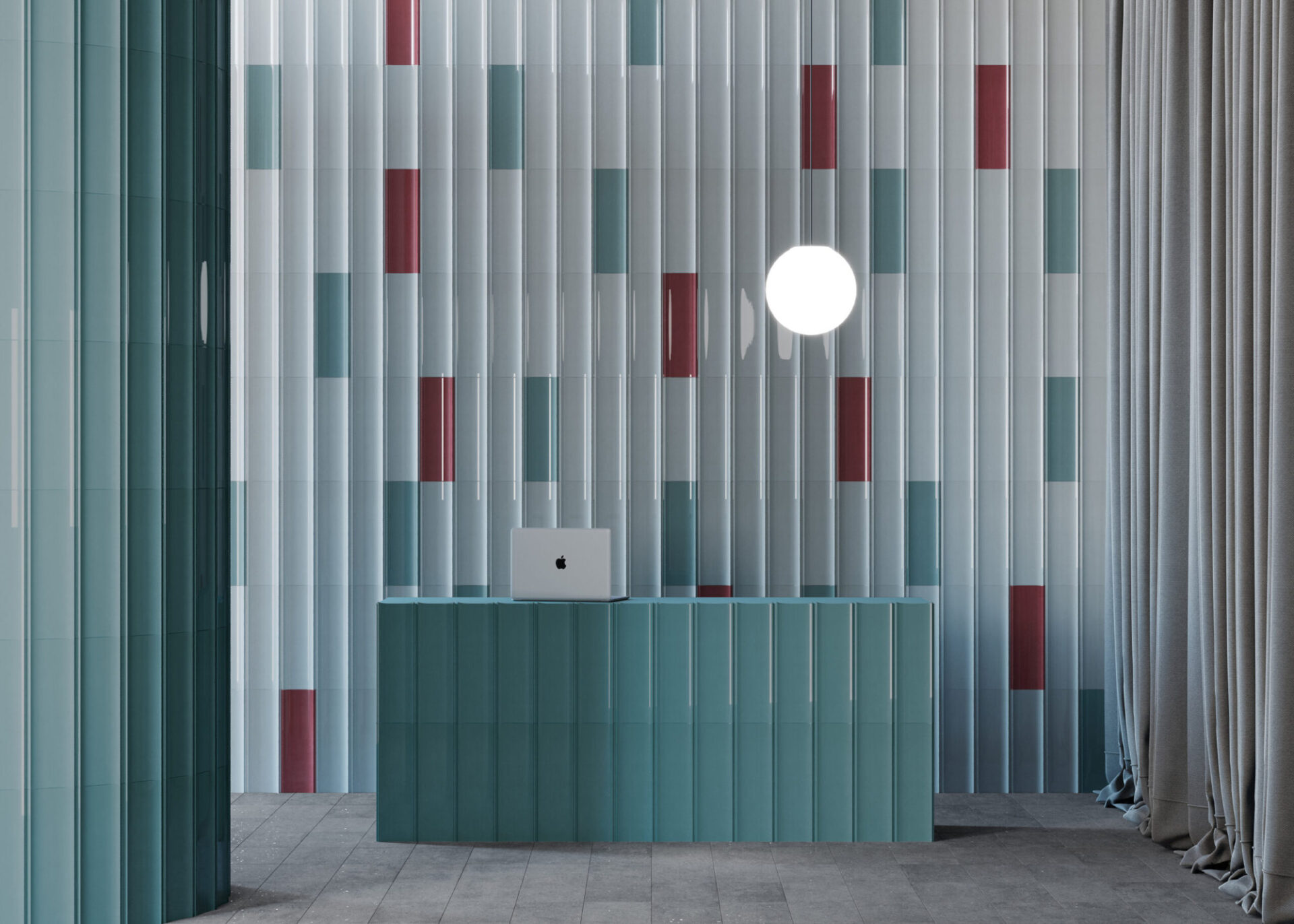 Sfeerfoto Noha Arco Silver tegels