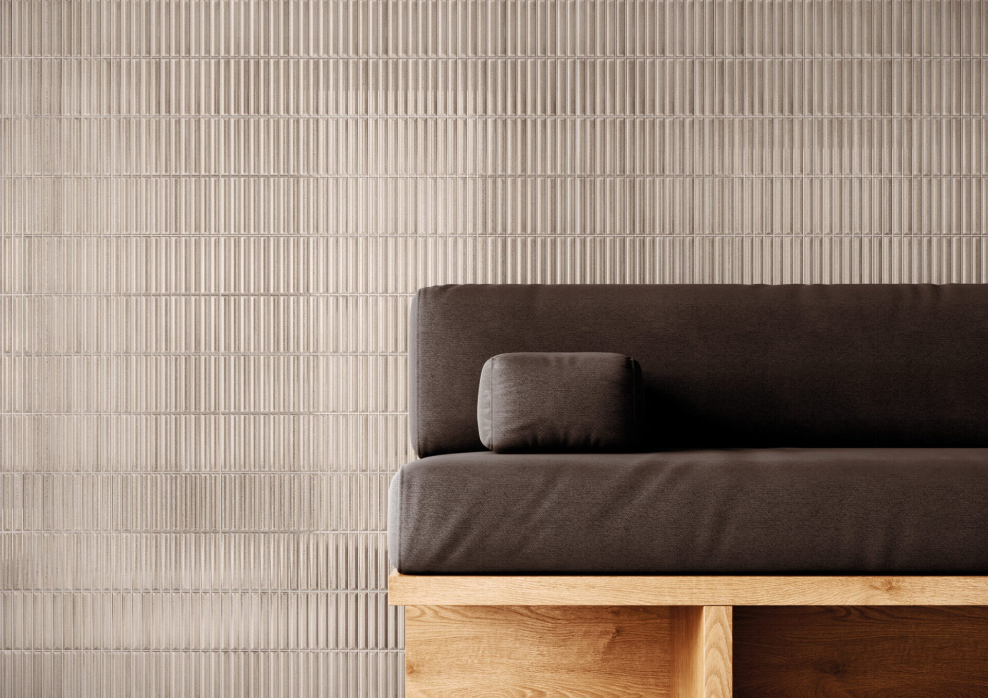 Sfeerfoto Noha Crispy Taupe tegels