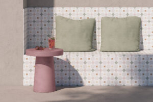 Noha Patronas Pink Geometric sfeerfoto