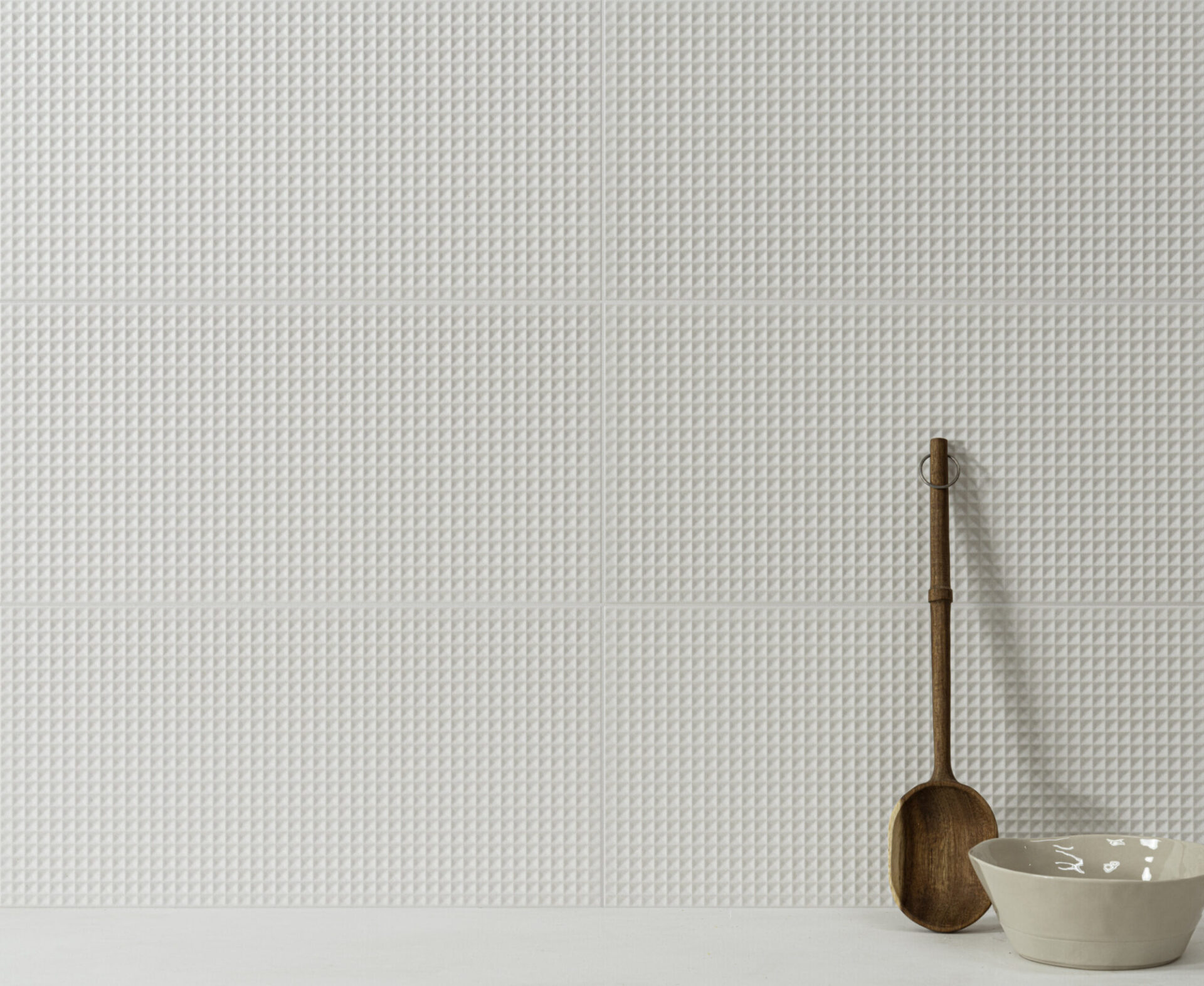 Sfeerfoto Noha Pike Waffle White tegels