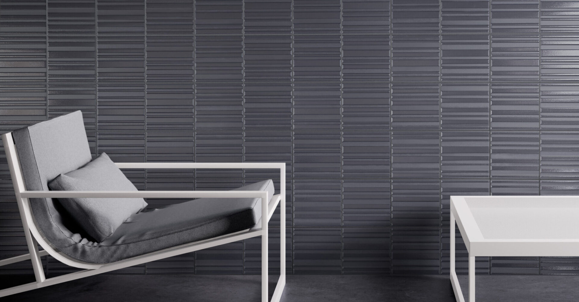 Sfeerfoto Noha Sahar Anthracite tegels