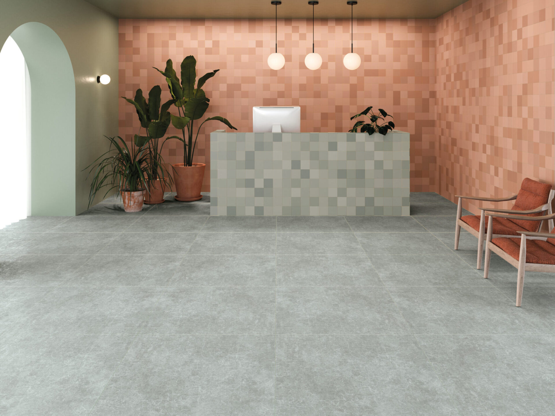 Sfeerfoto Noha Cube tegels