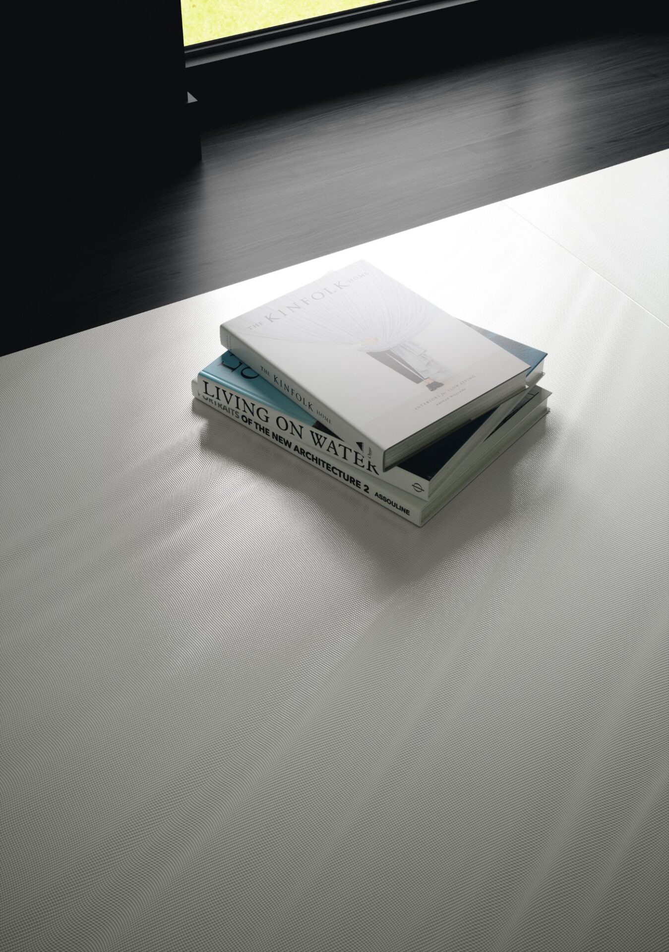 Ariostea Luce tegels in een interieur