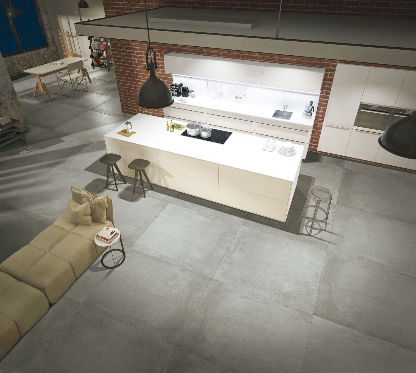 Cercom Gravity Dust in een interieur
