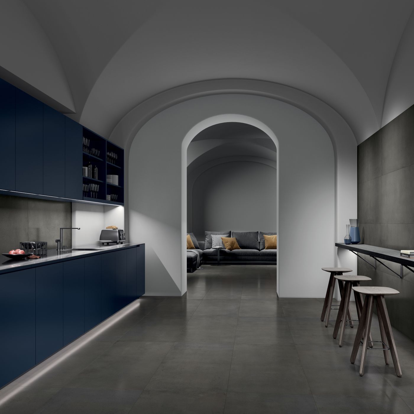 Cercom Infinity Antra in een interieur