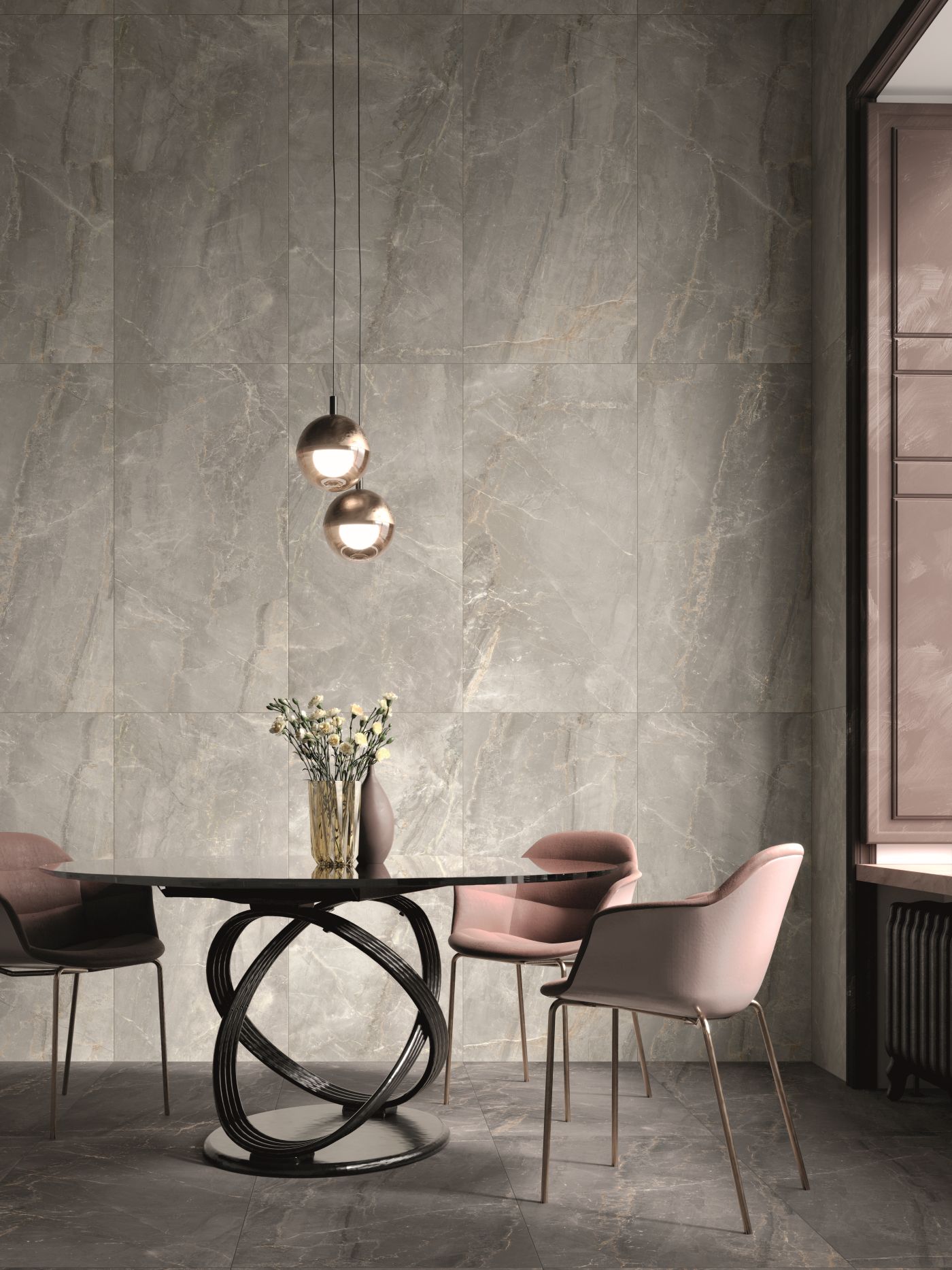 Dado Charme Pearl in een interieur