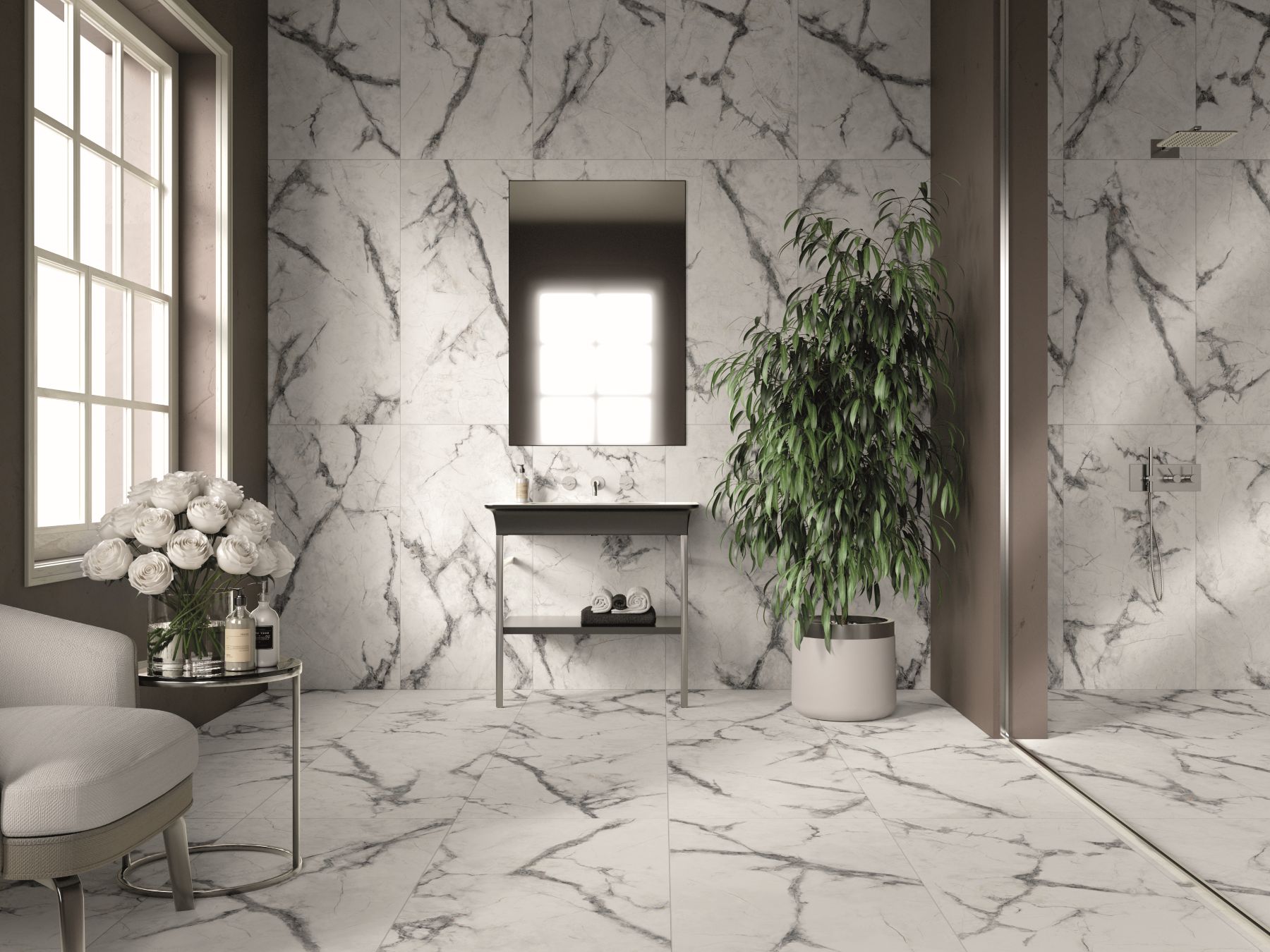 Dado Charme tegels in een interieur