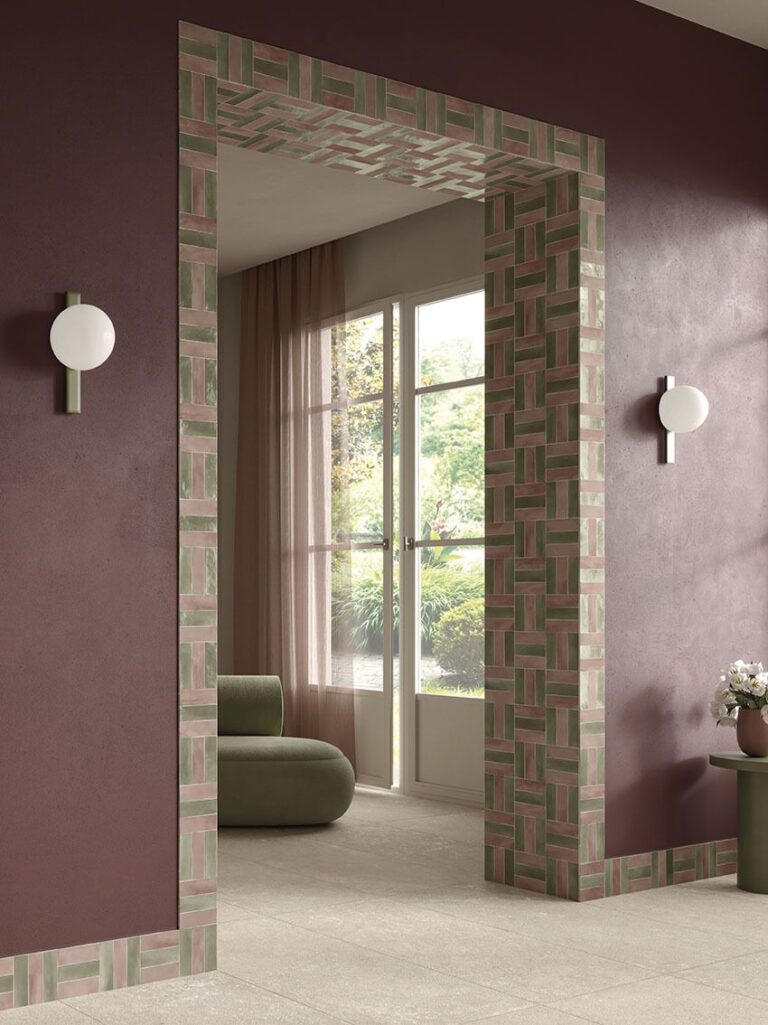 Dado Kira tegels in een interieur
