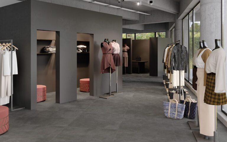Iris Avista tegels in een interieur