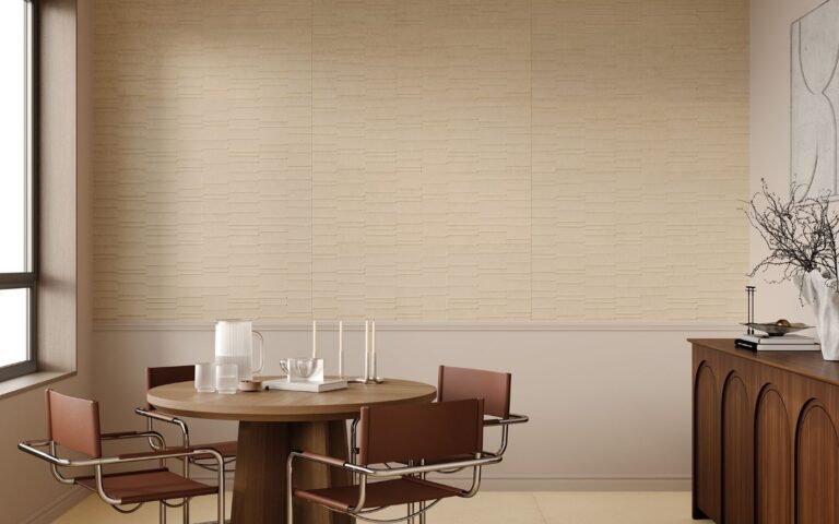 Iris Victorian Stone tegels in een interieur